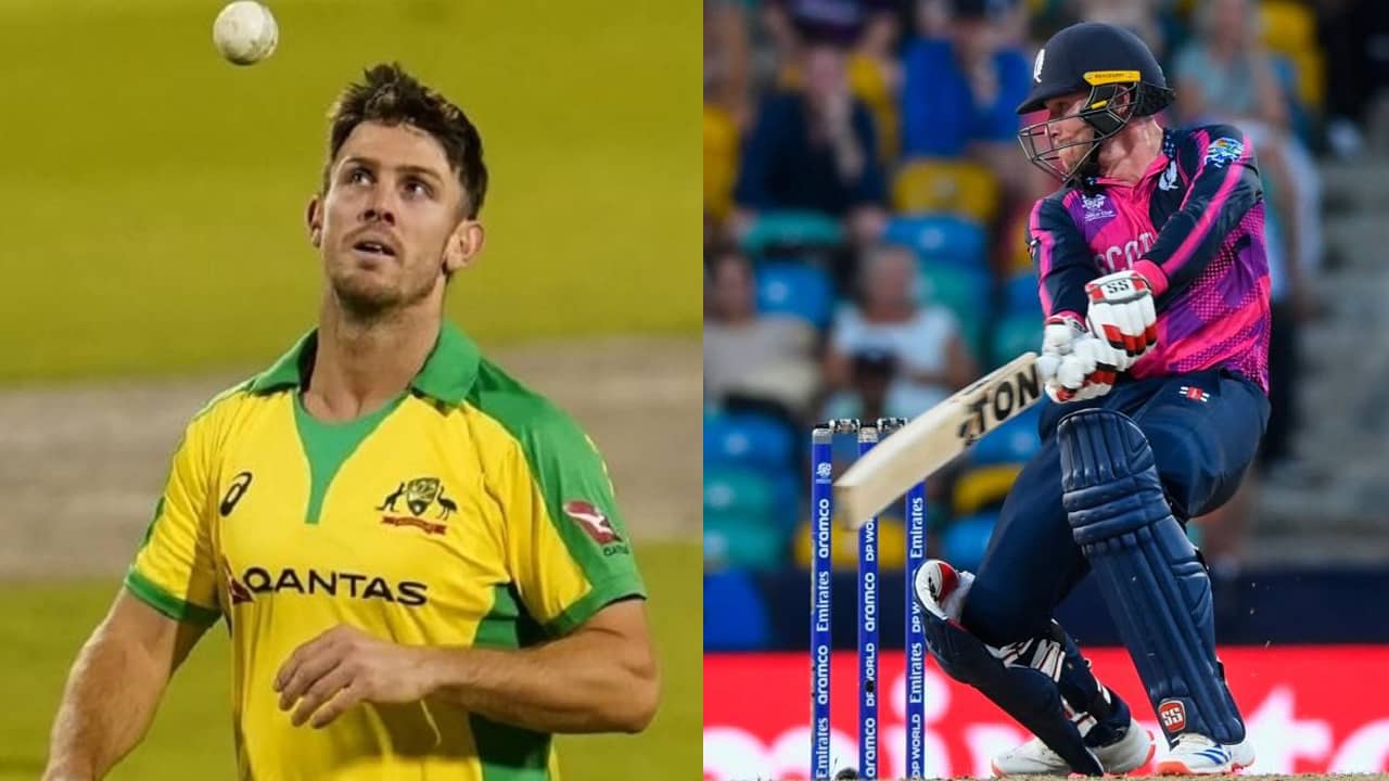 Mitchell Marsh on Left and Richie Berrington on Right