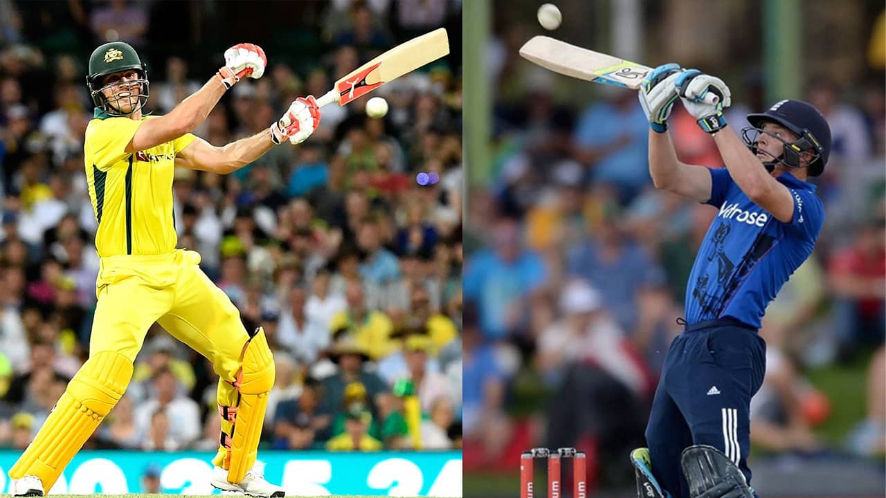 Mitchel Marsh on Left Jos Buttler on Right