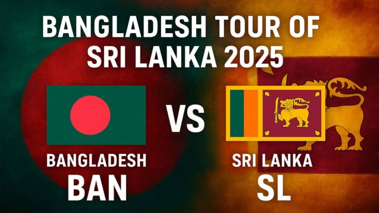 Bangladesh vs Sri Lanka Live Streaming, SL vs BAN 2025