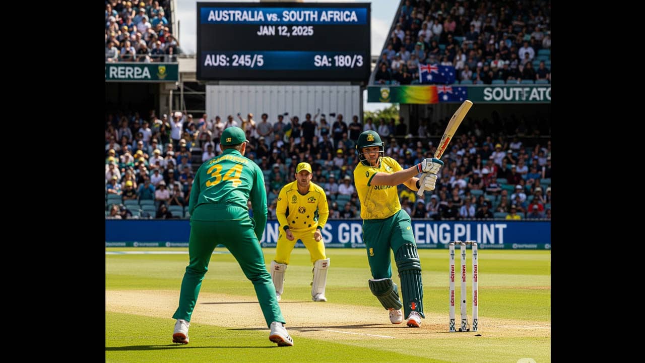 Australia vs South Africa 2025 Live Streaming TV Channels, Schedule, and Squad