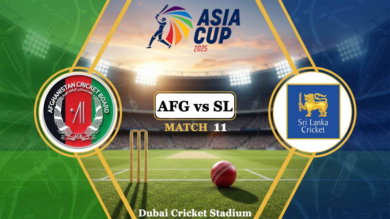 Afghanistan vs Sri Lanka Asia Cup 2025 Live Streaming