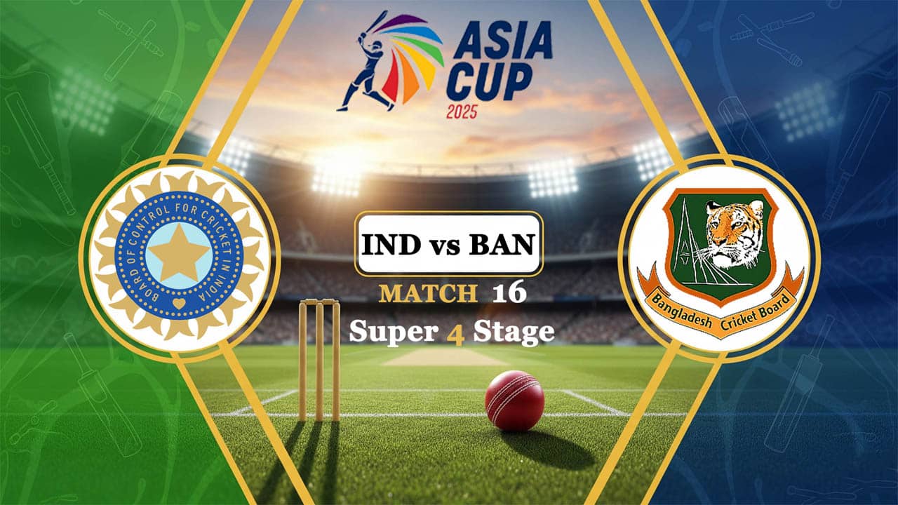 India vs Bangladesh Asia Cup 2025 Live Streaming