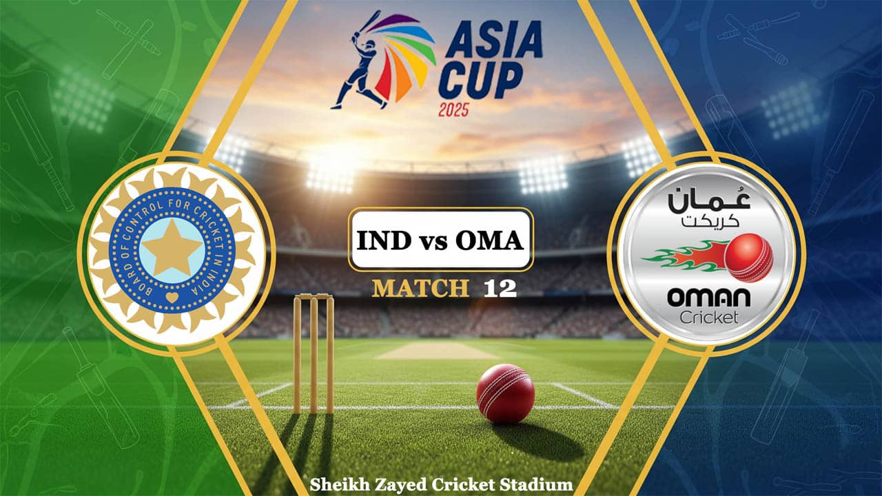 India vs Oman Asia Cup 2025 Live Streaming