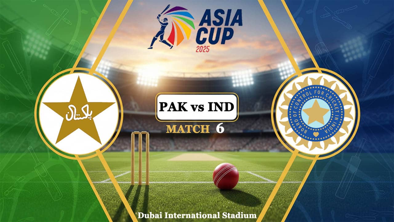 Pakistan vs India Asia Cup 2025 Live Streaming