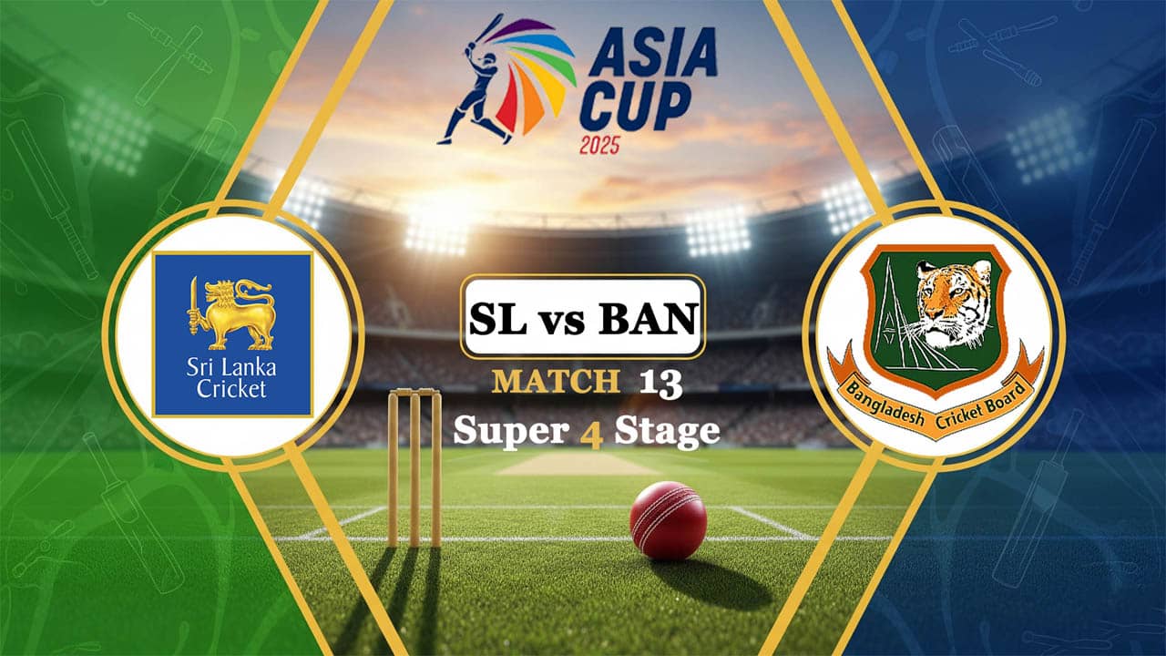 Sri Lanka vs Bangladesh Asia Cup 2025 Live Streaming