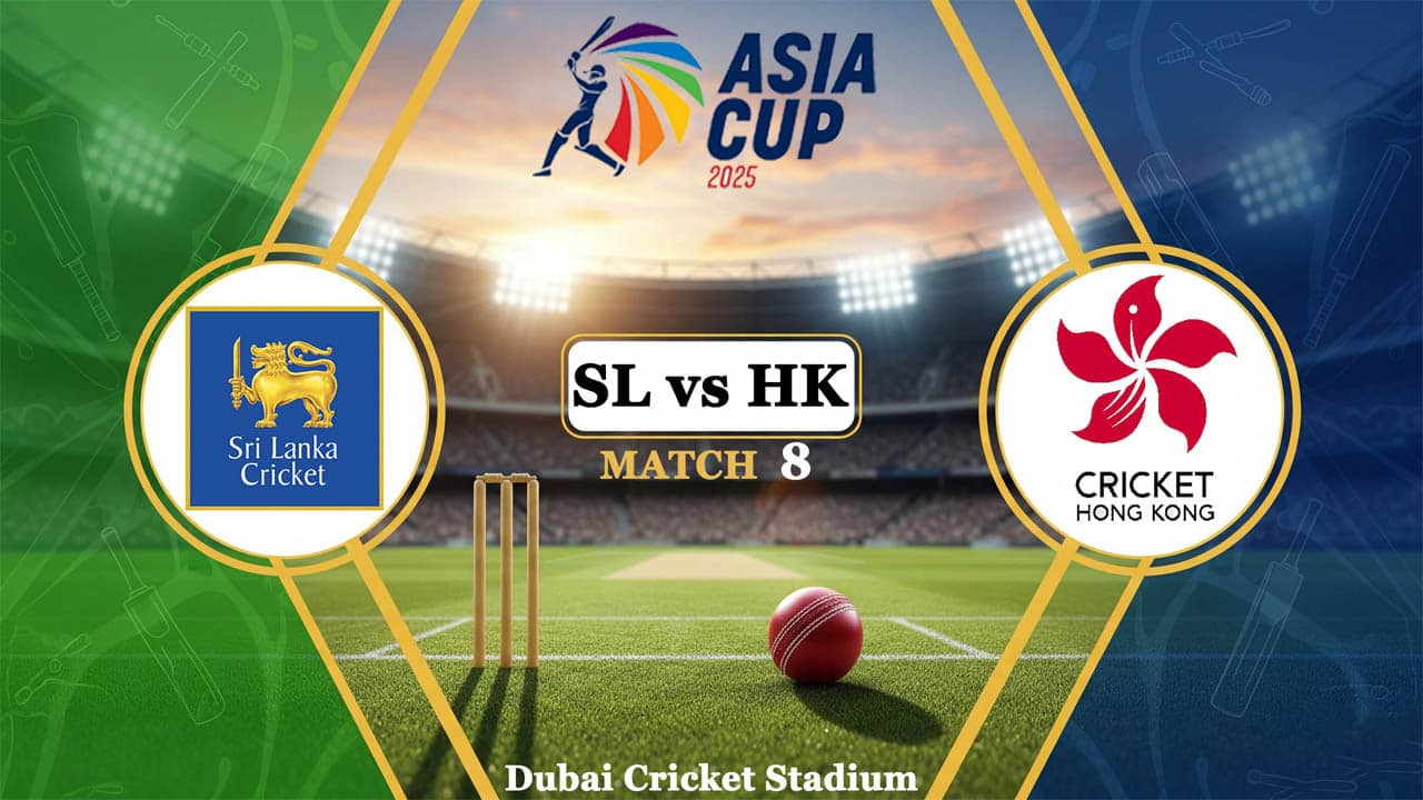 Sri Lanka vs Hong Kong Asia Cup 2025 Live Streaming