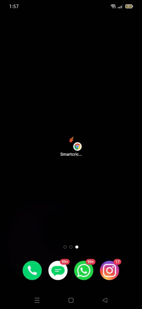 Smartcric HD Shortcut Created