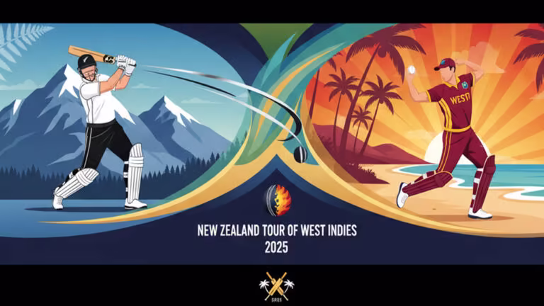 West Indies vs New Zealand Live Streaming, NZ vs WI 2025