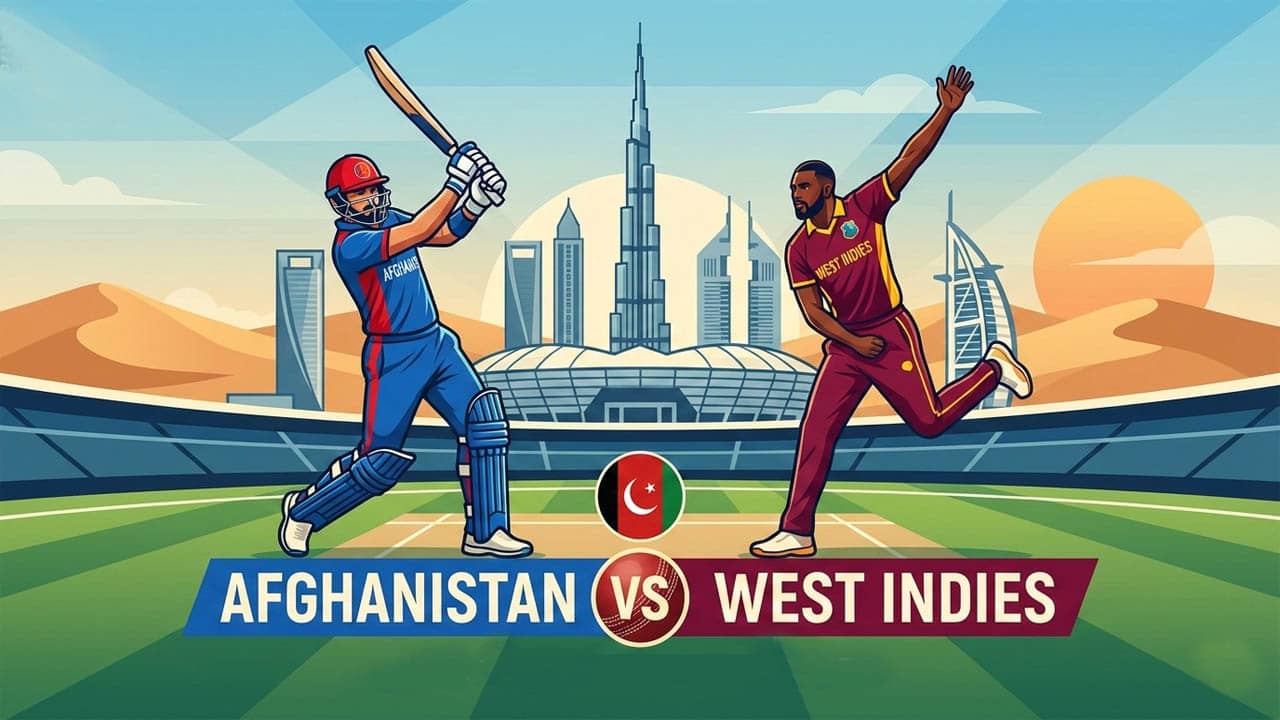 Afghanistan vs West Indies Live Streaming, WI vs AFG 2026
