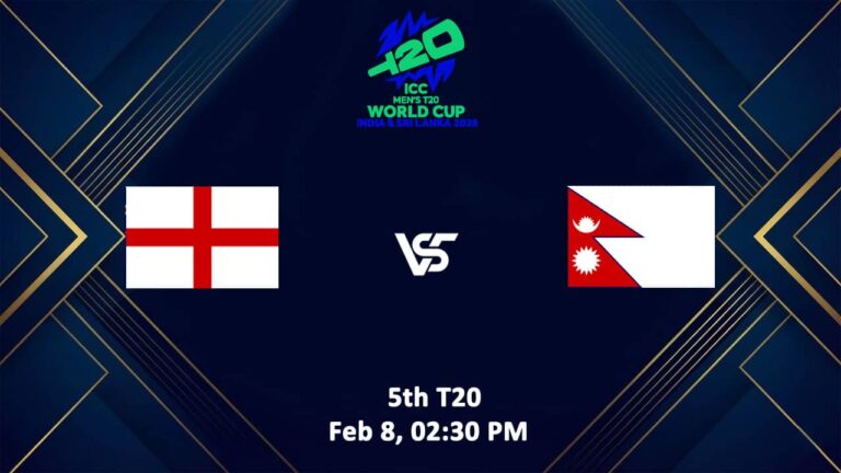 England vs Nepal T20 World Cup 2026 Live Streaming