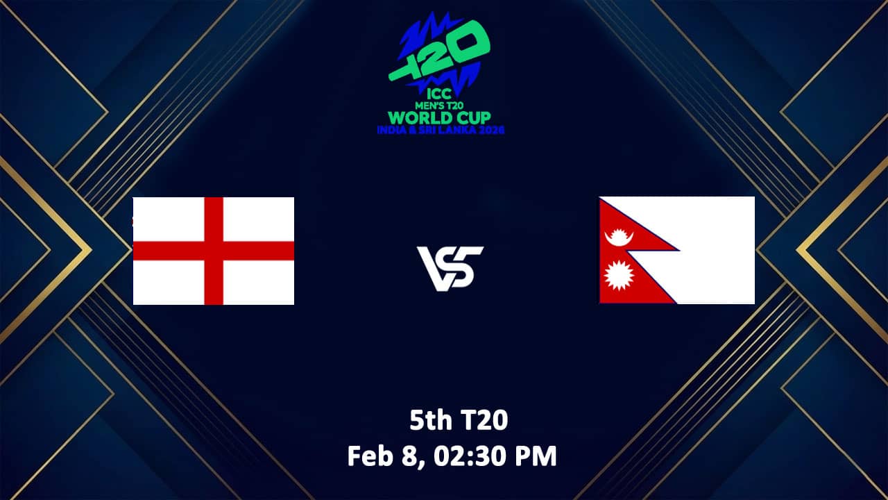 England vs Nepal T20 World Cup 2026 Live Streaming