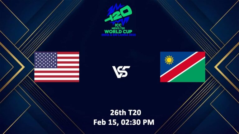 Namibia vs USA T20 World Cup 2026 Live Streaming
