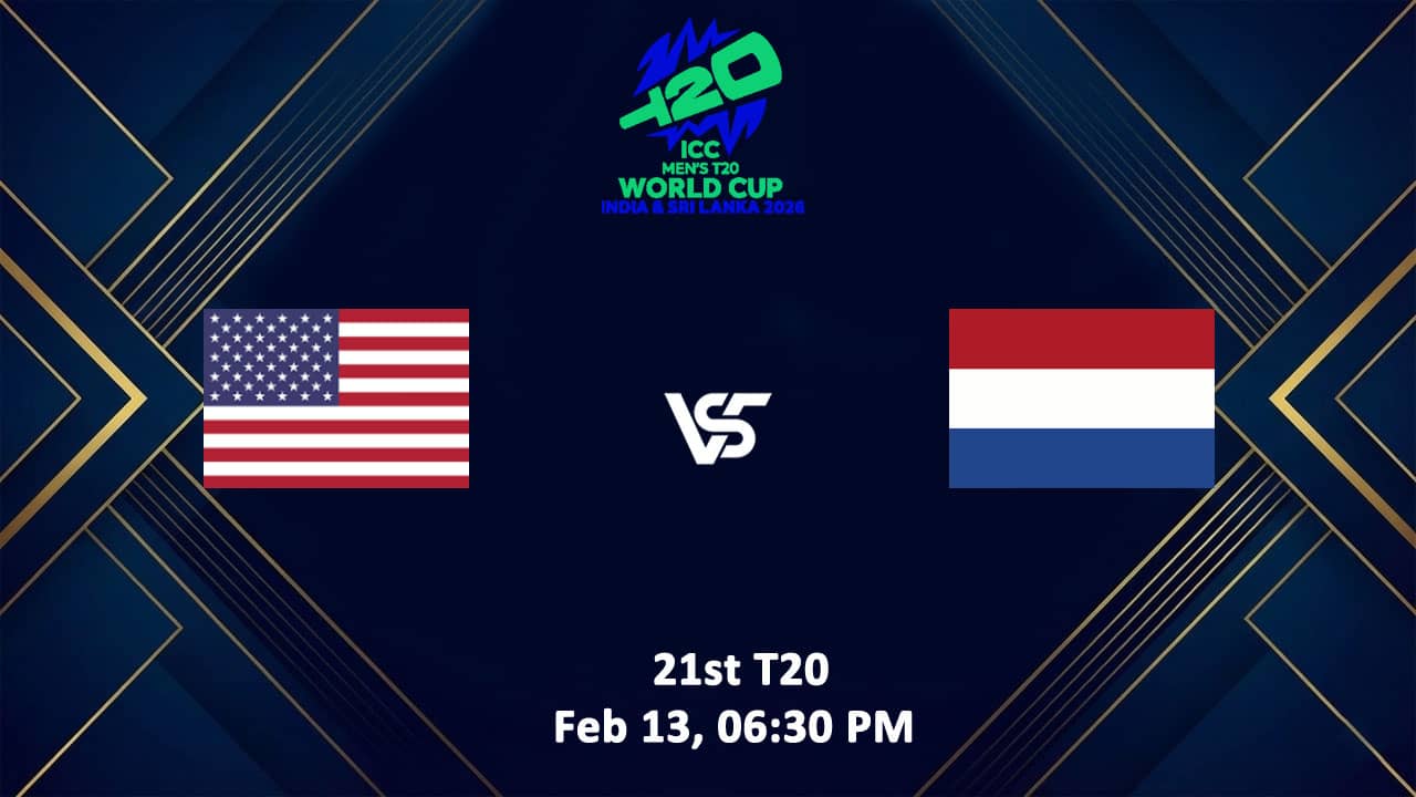 Netherlands vs USA T20 World Cup 2026 Live Streaming