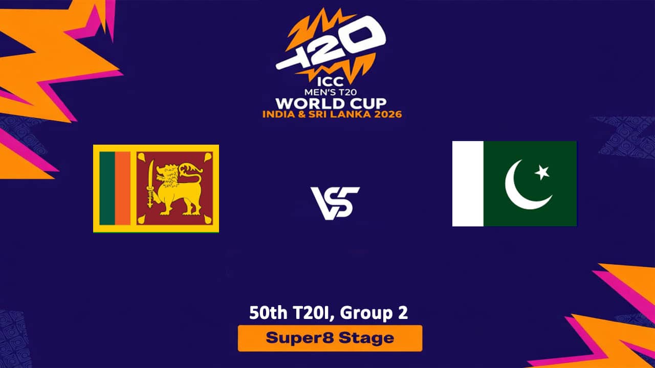 Pakistan vs Sri Lanka (Super 8) T20 World Cup 2026 Live Streaming