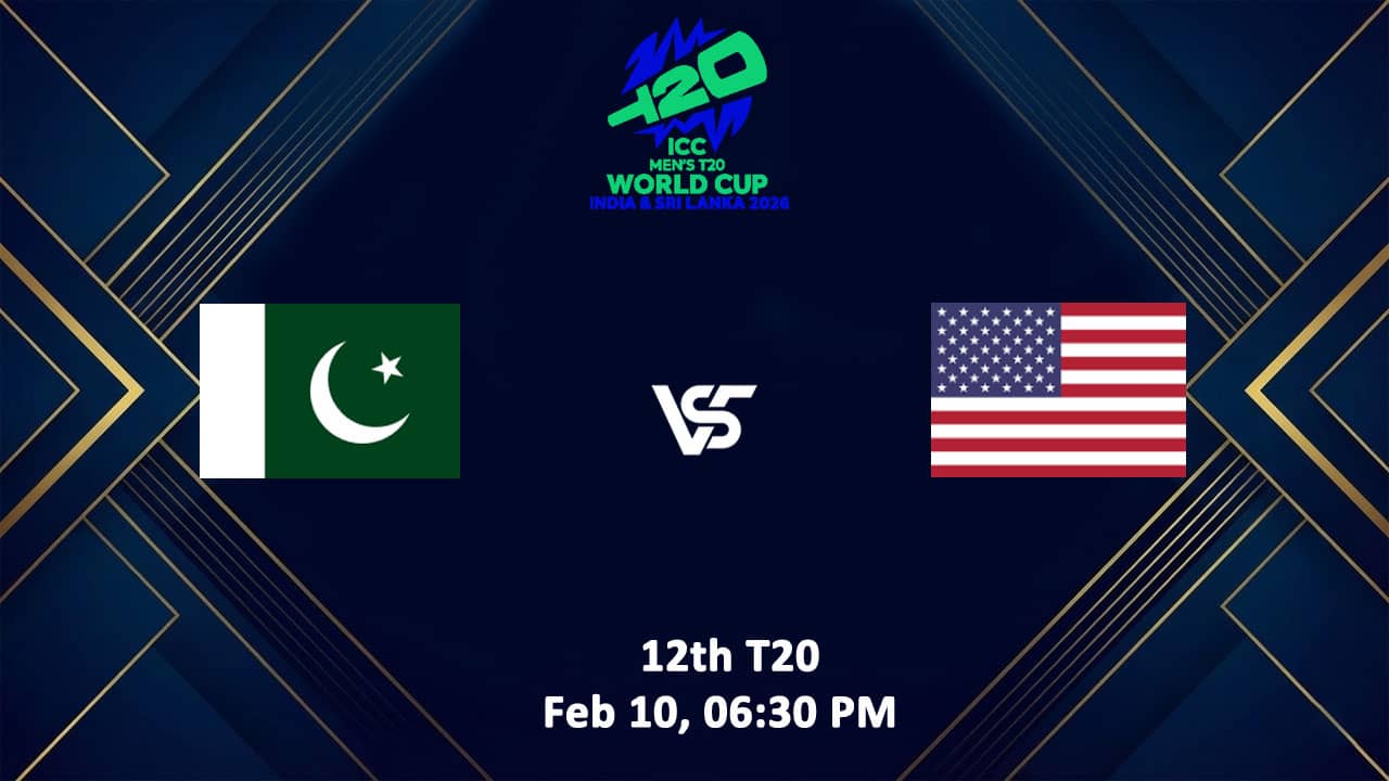 Pakistan vs USA T20 World Cup 2026 Live Streaming