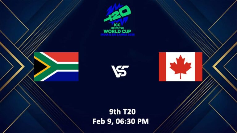 South Africa vs Canada T20 World Cup 2026 Live Streaming