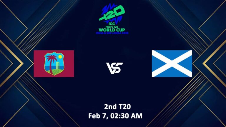 West Indies vs Scotland T20 World Cup 2026 Live Streaming
