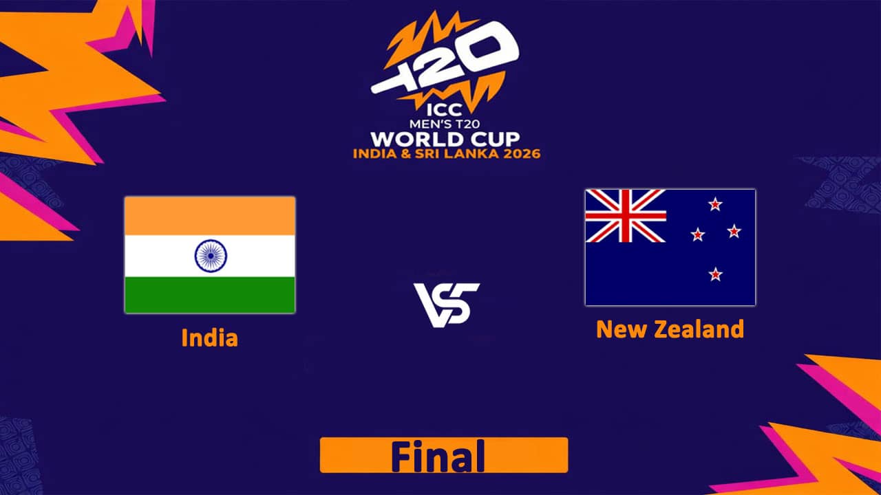 India vs New Zealand T20 World Cup 2026 Final Live Streaming